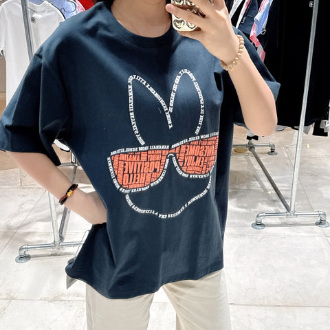 韓國 HANAHAII 眼鏡圖案純棉 T-Shirt【HA060】 - STT Mall HK 靚太網購