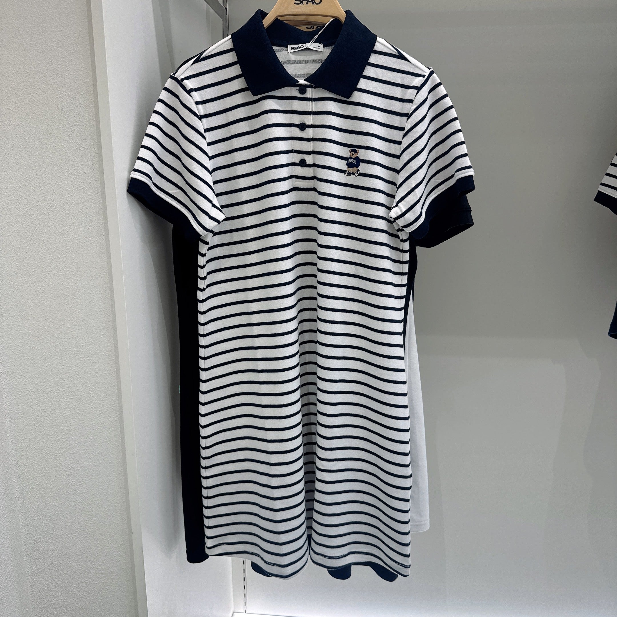 韓國 SPAO Soft Cotton Collar One Piece【SP165】