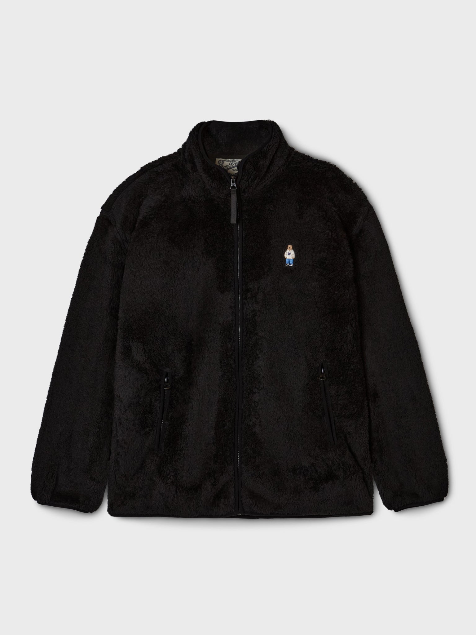 韓國 WhoAU Steve Fur Fleece Zip-Up【WA245】