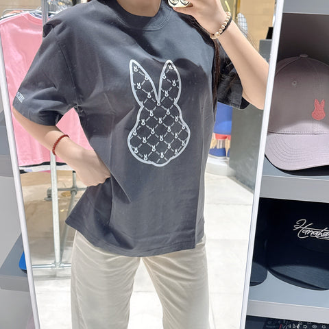 韓國 HANAHAII 基本款滿標純棉 T-Shirt【HA037】 - STT Mall HK 靚太網購