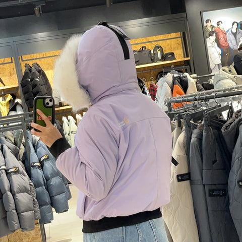 韓國 National Geographic 女裝 TARUGA 連帽羽絨外套【NG096】 - STT Mall HK 靚太網購
