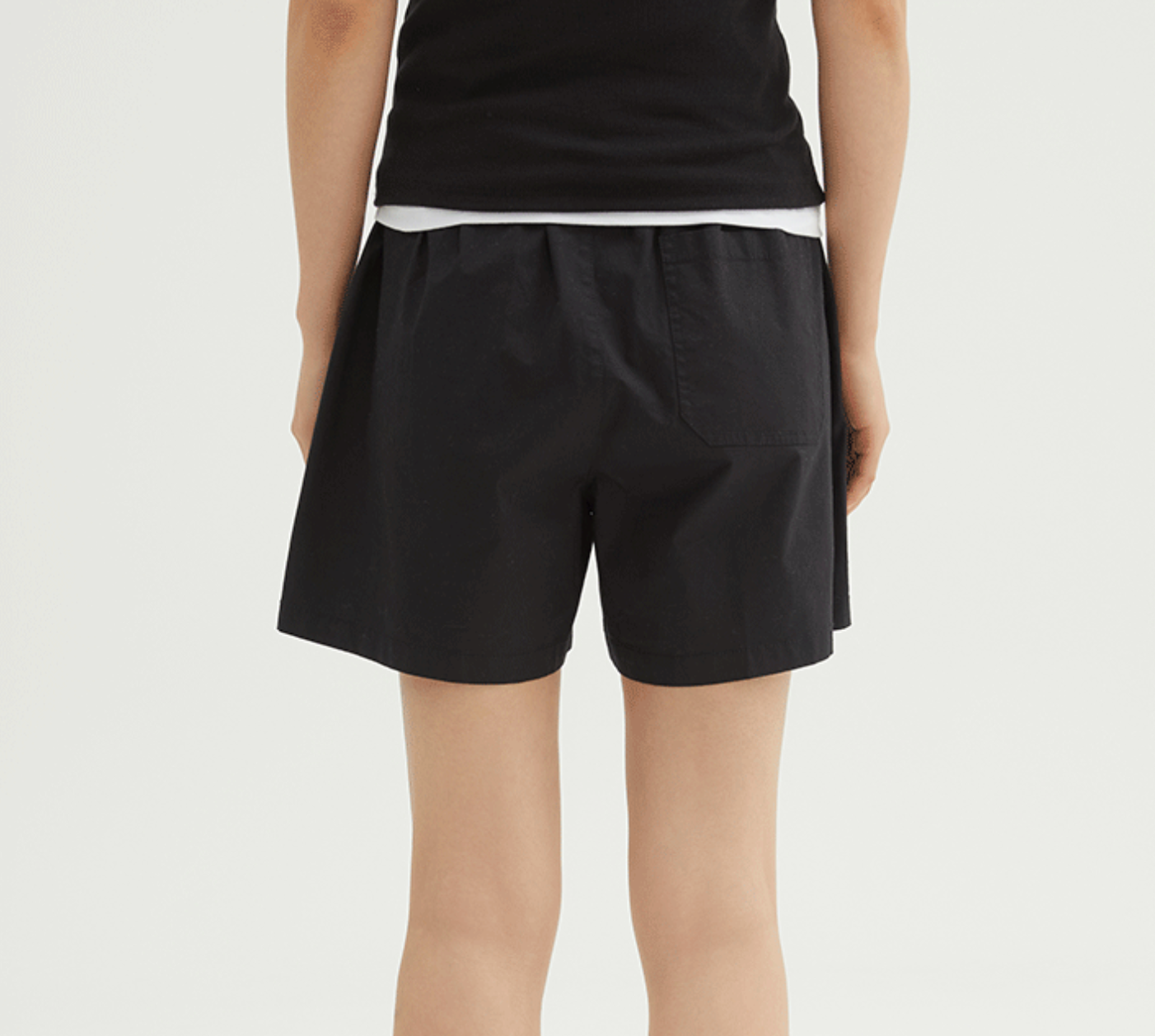 韓國 SPAO Woody Cotton Span Banding Shorts【SP213】