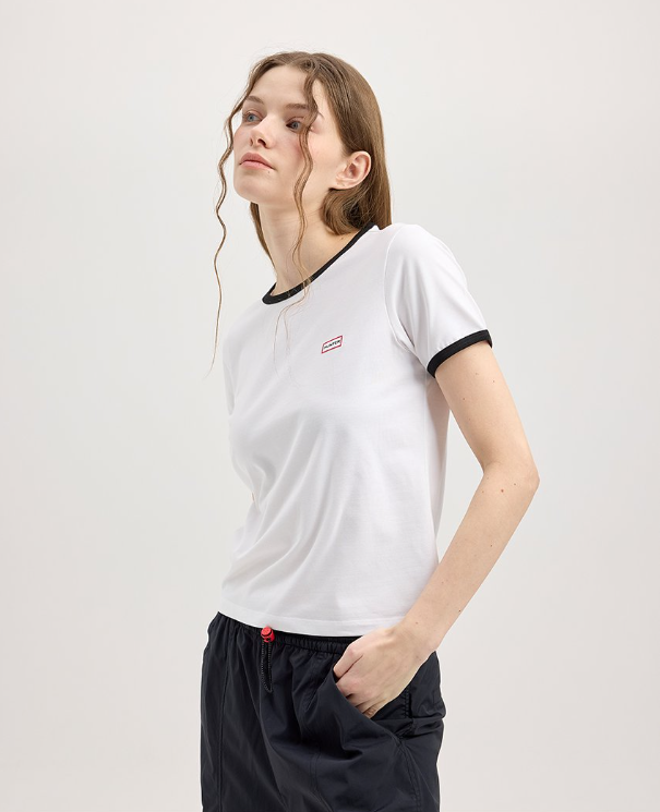 韓國 Hunter WOMEN Soft Cotton Slim T-Shirt【HR008】