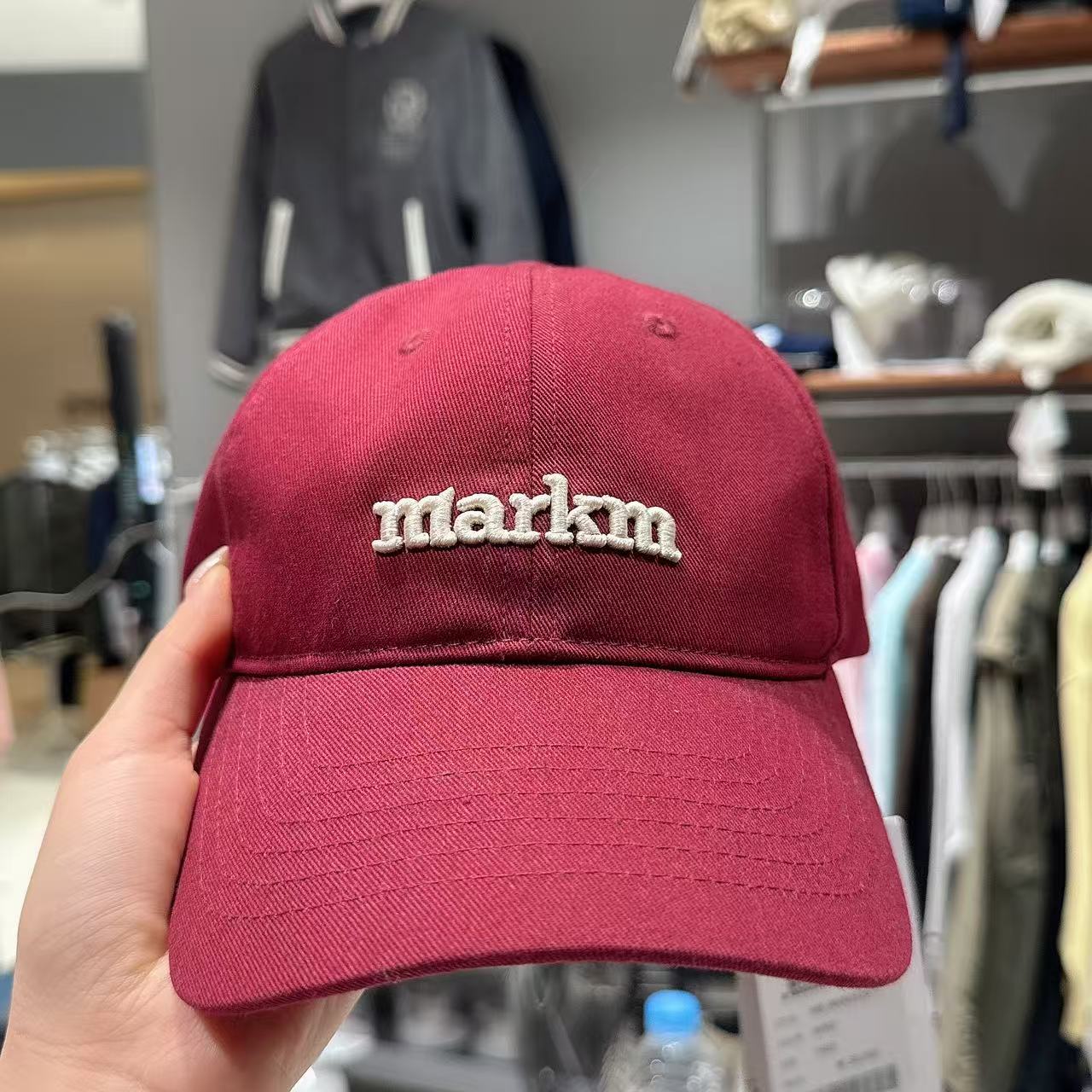 韓國 Markm BASIC LOGO BALL CAP【MA131】