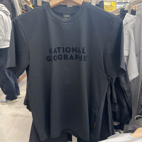 韓國 National Geographic GRAYPEROT BIG LOGO SHORT SLEEVE T-SHIRT【NG553】
