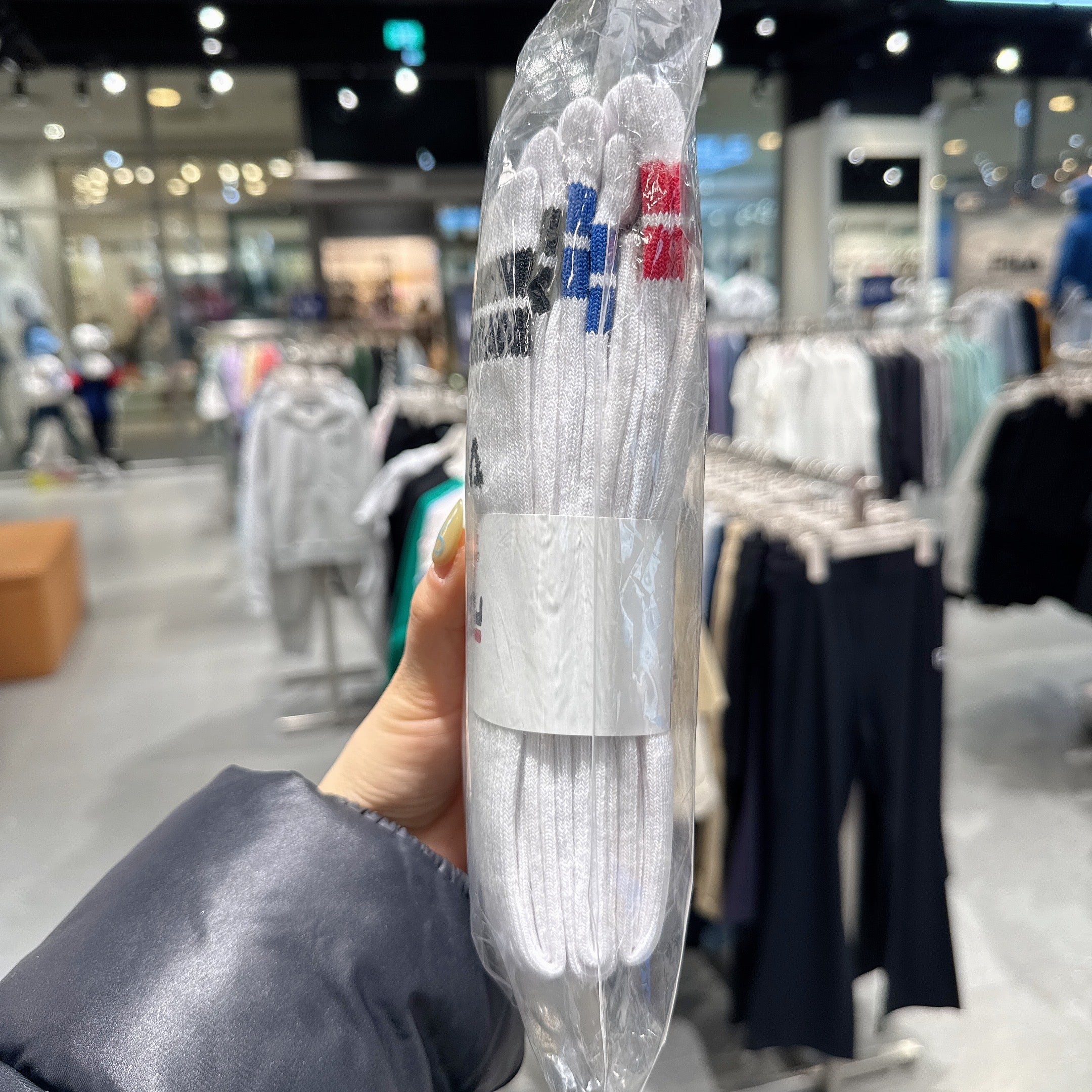 韓國 FILA Color Variation Socks 3 Pack【FA347】