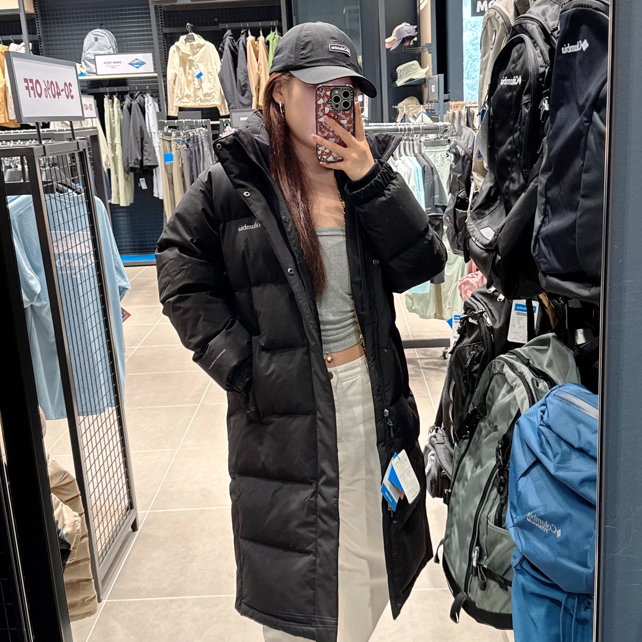 韓國 Columbia Long Padding Goose Down【CB237】