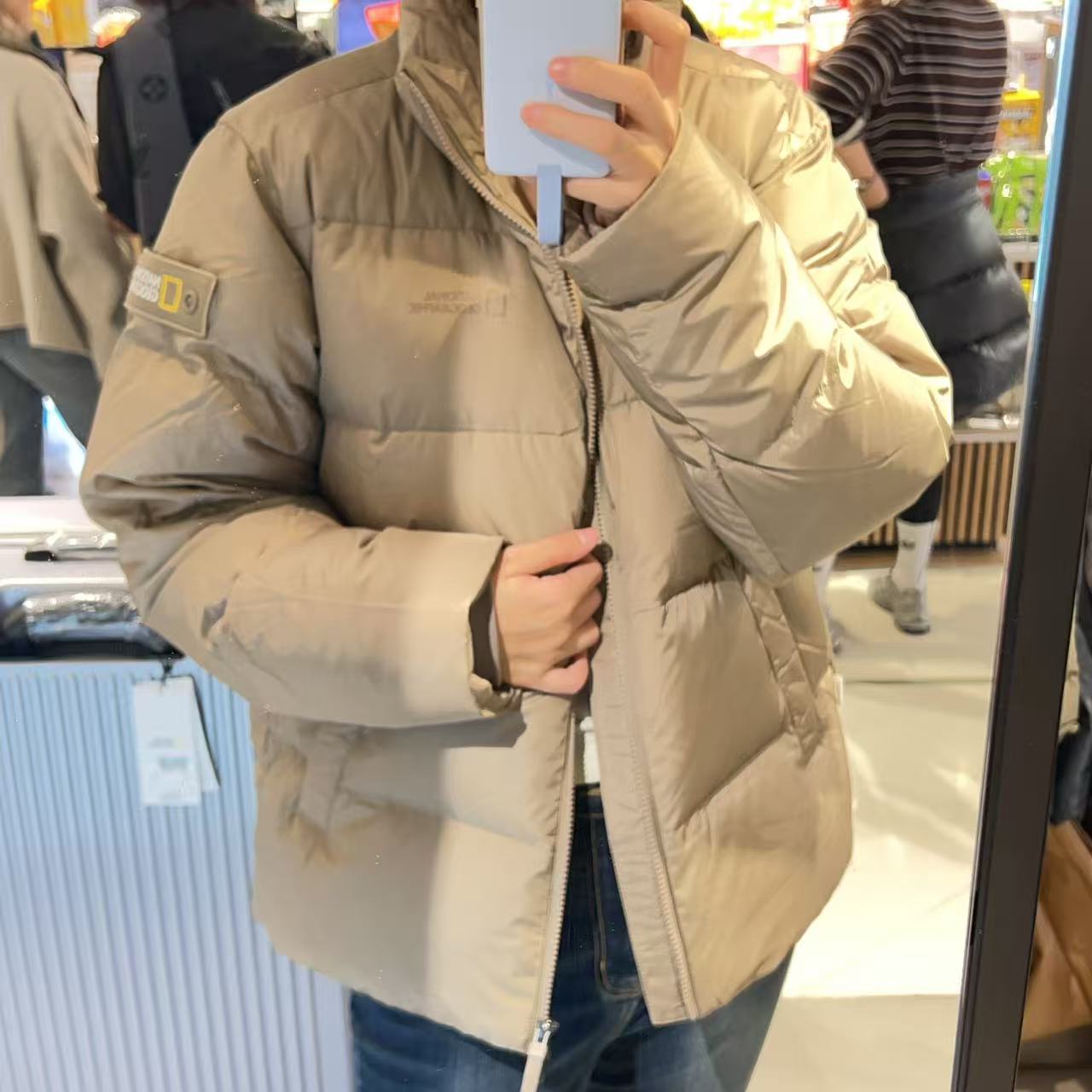 韓國 National Geographic Aira High Neck Goose Down Jumper (鵝絨)【NG148】