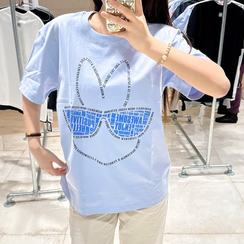 韓國 HANAHAII 眼鏡圖案純棉 T-Shirt【HA060】 - STT Mall HK 靚太網購