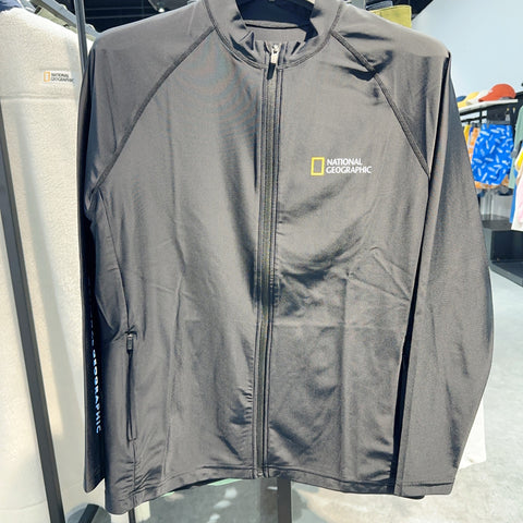 韓國 National Geographic Men's Concept Graphic Zip-up Rash Guard防晒款【NG635】