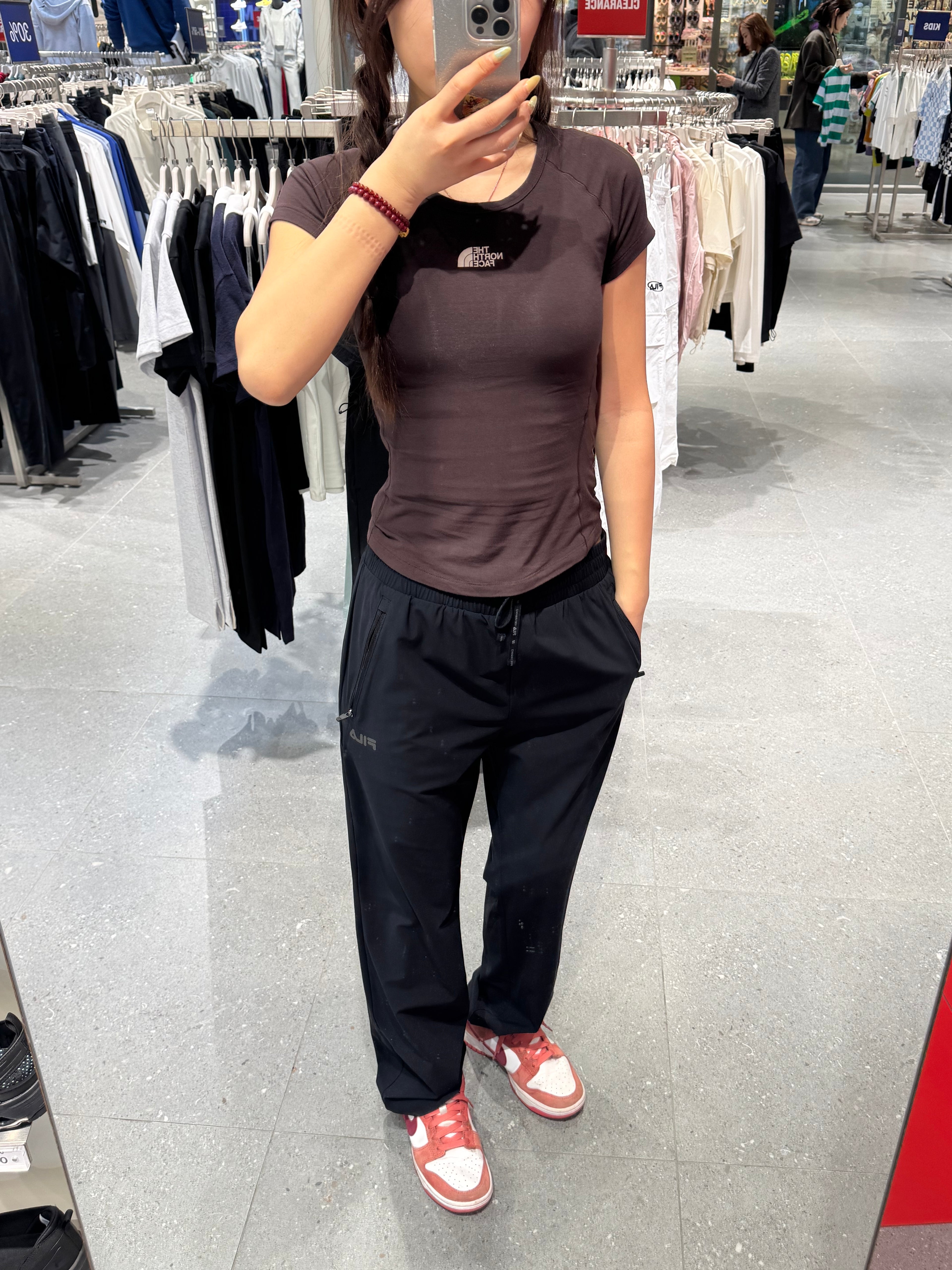 韓國 FILA Unisex Cool Stretch Regular Fit Training Pants【FA342】