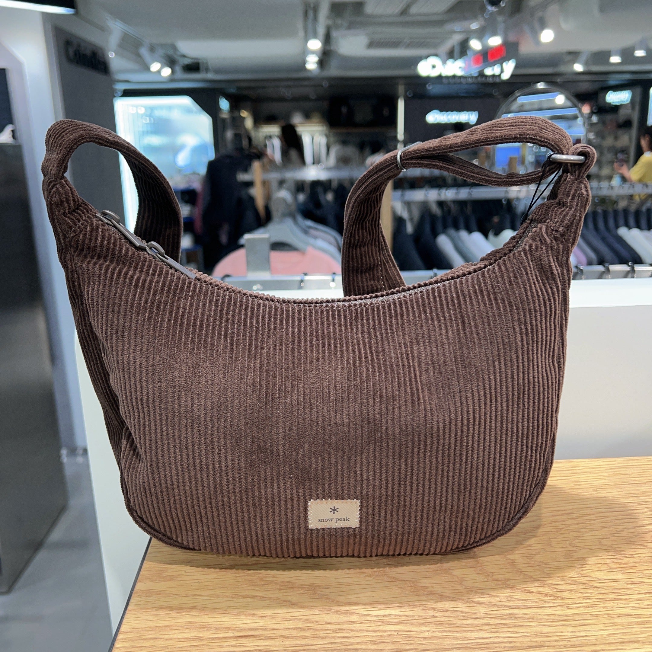 韓國 Snowpeak Corduroy Small Hobo Bag【SN026】