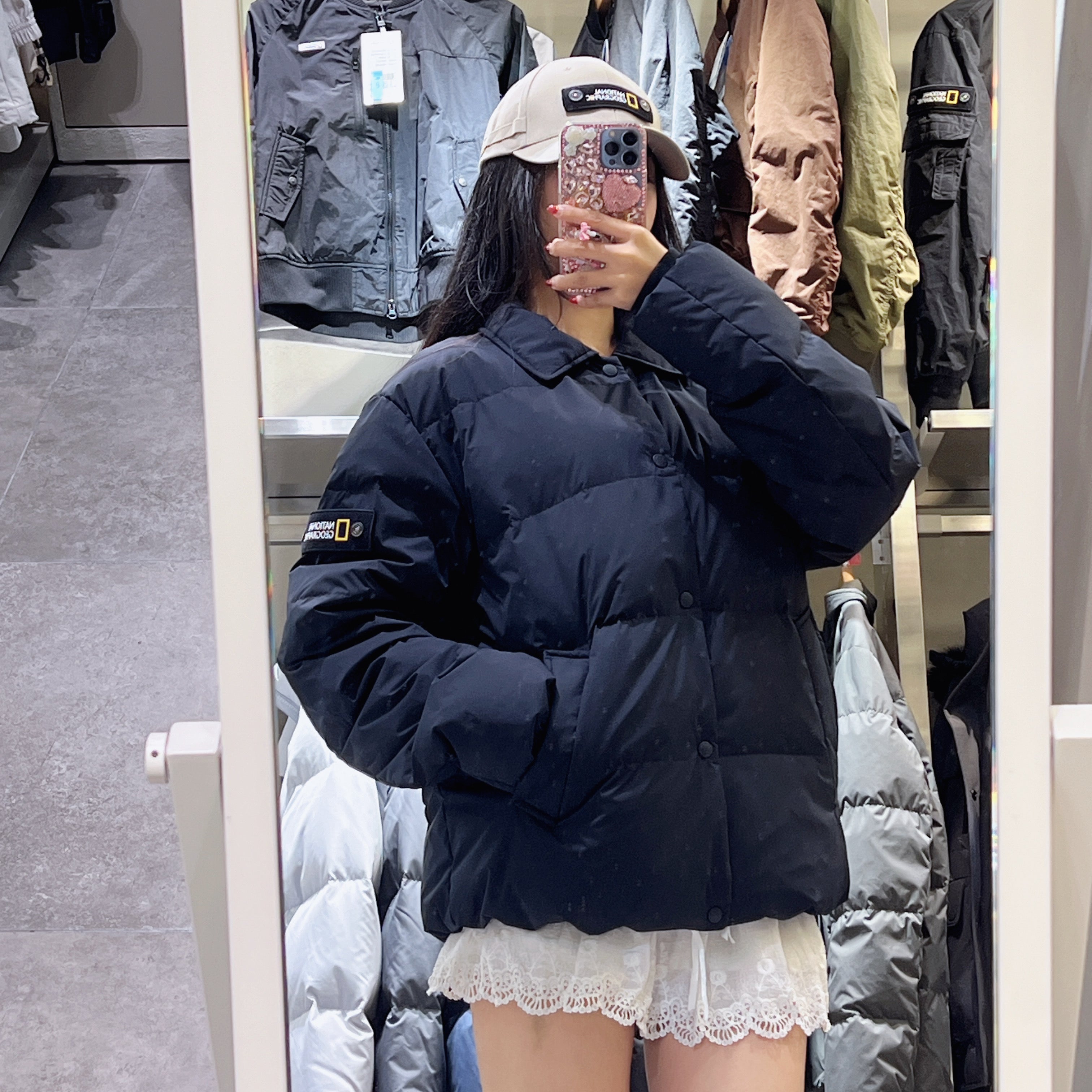 韓國 National Geographic Kara Lightweight Goose Down Jumper (鵝絨)【NG822】