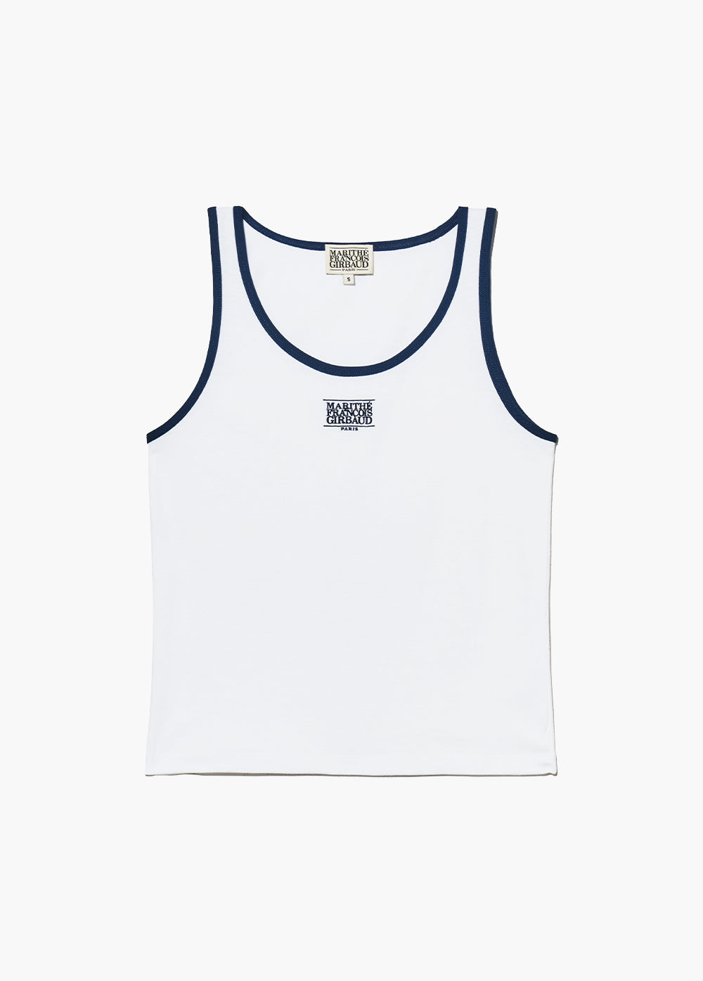 韓國 Marithe Francois Girbaud W CLASSIC LOGO SLEEVELESS【MF592】