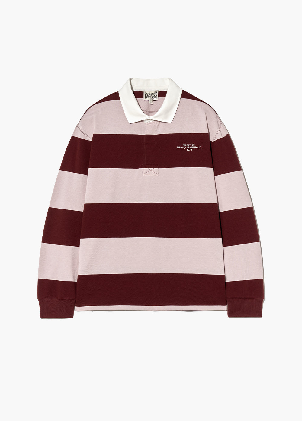 韓國 Marithe Francois Girbaud STRIPE RUGBY T-SHIRT【MF440】