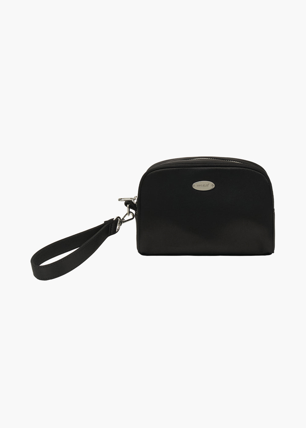 韓國 Marithe Francois Girbaud REGULAR LOGO SATIN POUCH 【MF309】