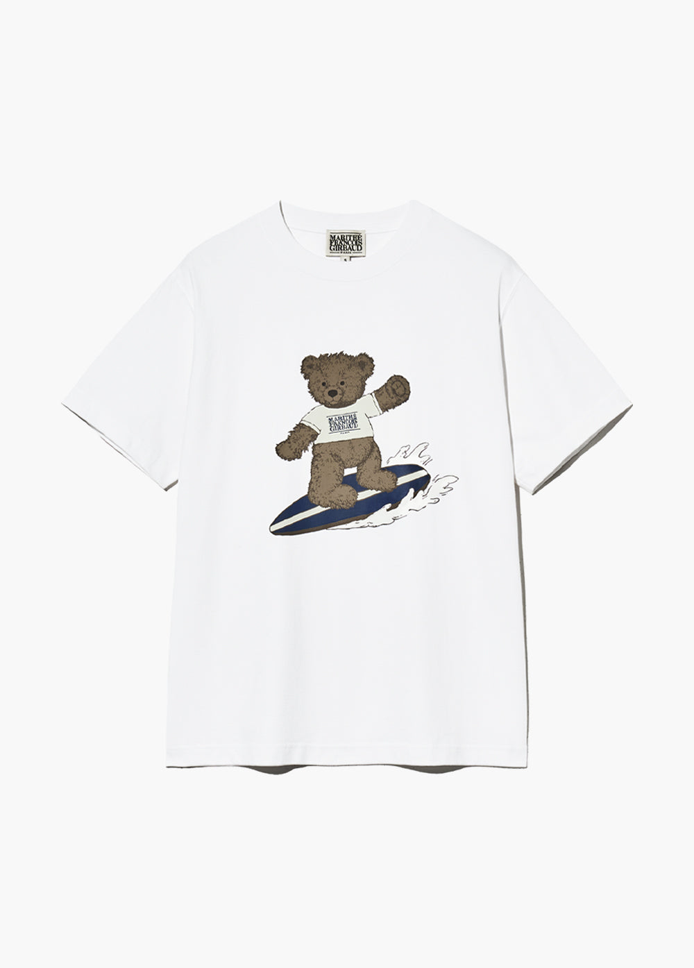 韓國 Marithe Francois Girbaud DOODLE BEAR TSHIRT【MF485】
