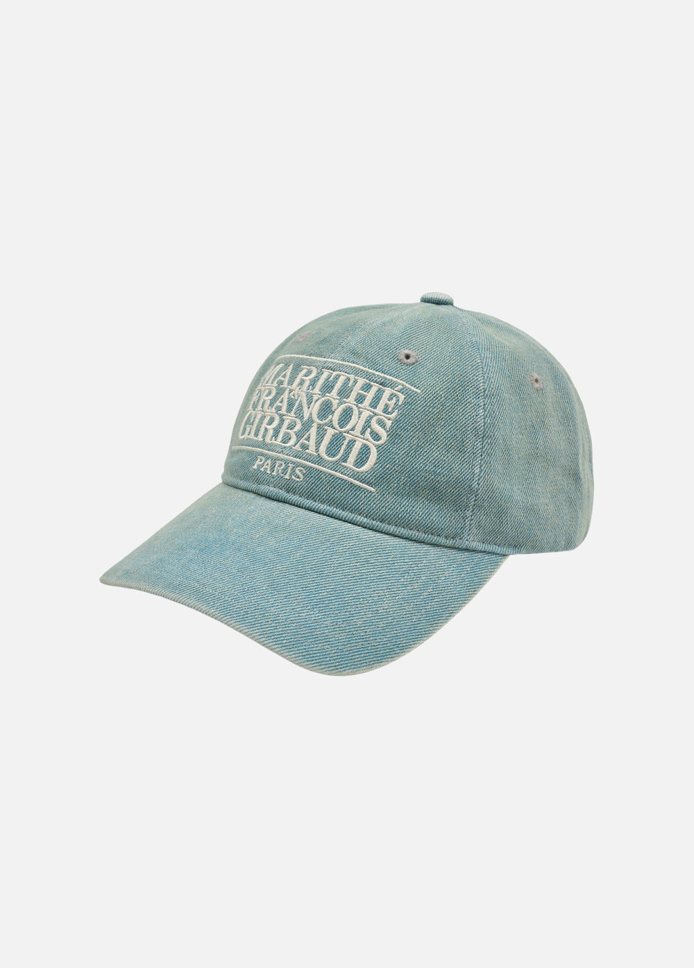 韓國 Marithe Francois Girbaud DENIM WASHING CLASSIC LOGO BALL CAP【MF126】