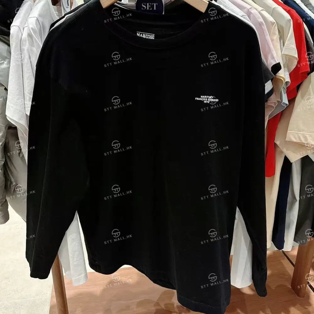 韓國 Marithe Francois Girbaud 2 Pack Lettering Logo Long Sleeve Tee【MD191】 一般商品