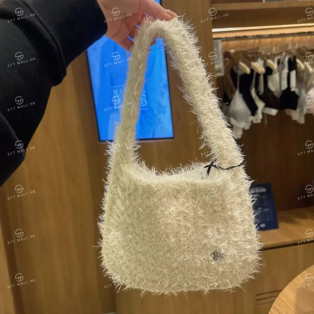 韓國 Marithe Francois Girbaud Circle Logo Mini Knit Bag【MD012】 一般商品