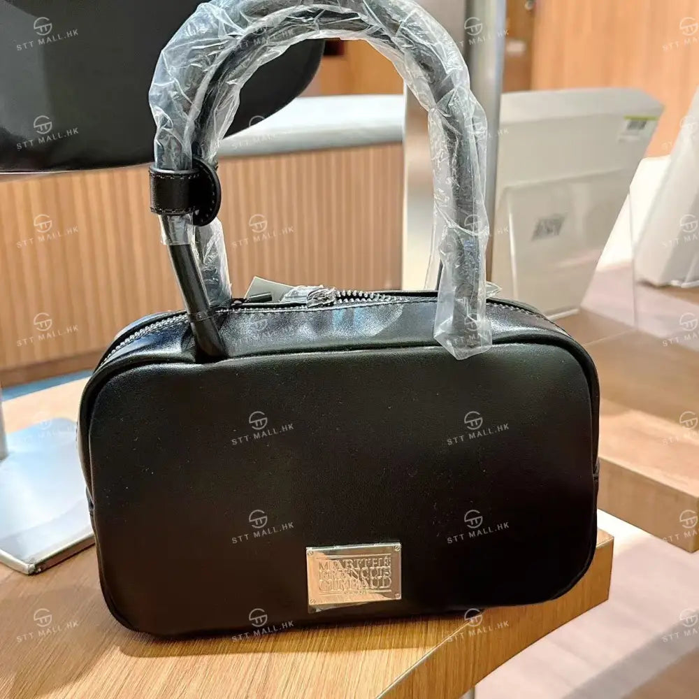 韓國 Marithe Francois Girbaud Classic Logo Square Mini Tote Bag【MD024】 Black 一般商品