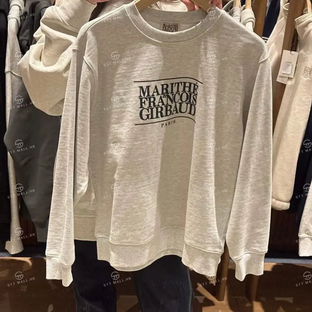 韓國 Marithe Francois Girbaud Classic Logo Sweatshirt【MD061】 一般商品