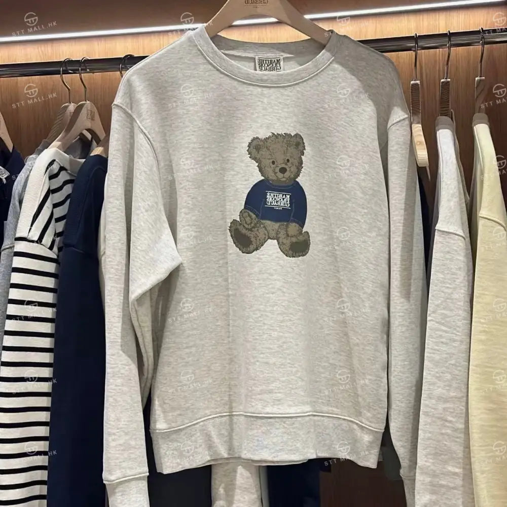 韓國 Marithe Francois Girbaud Doodle Bear Sweatshirt【MD062】 一般商品