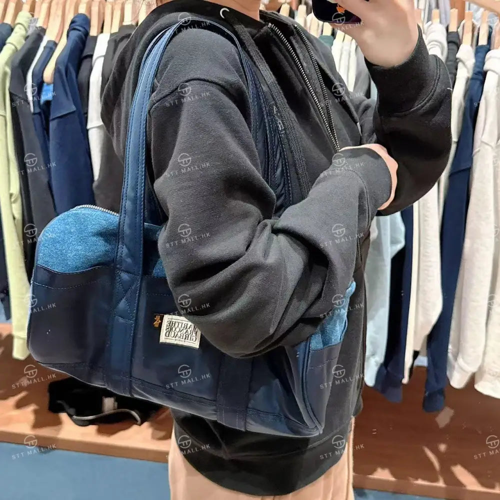 韓國 Marithe Francois Girbaud Industries Classic Logo Nylon Duffle Bag【MD111】 一般商品