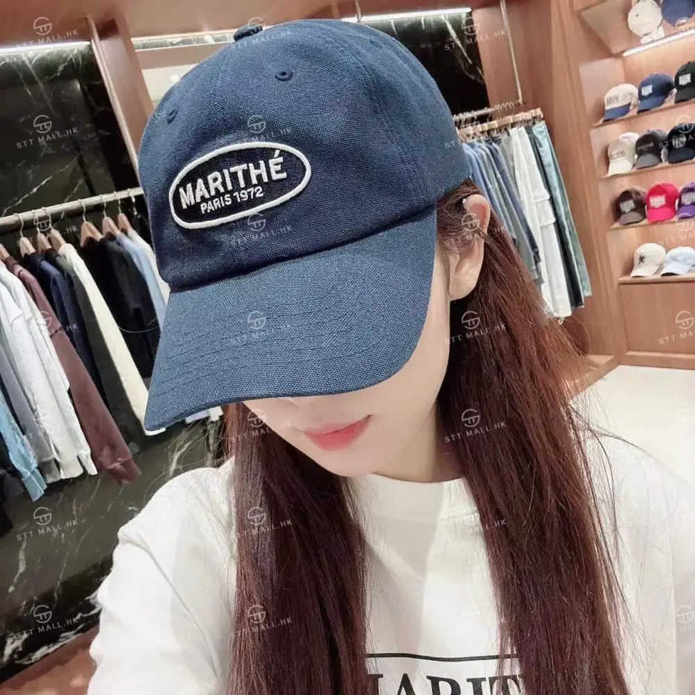 韓國 Marithe Francois Girbaud Oval Regular Logo Cap【MD030】 一般商品