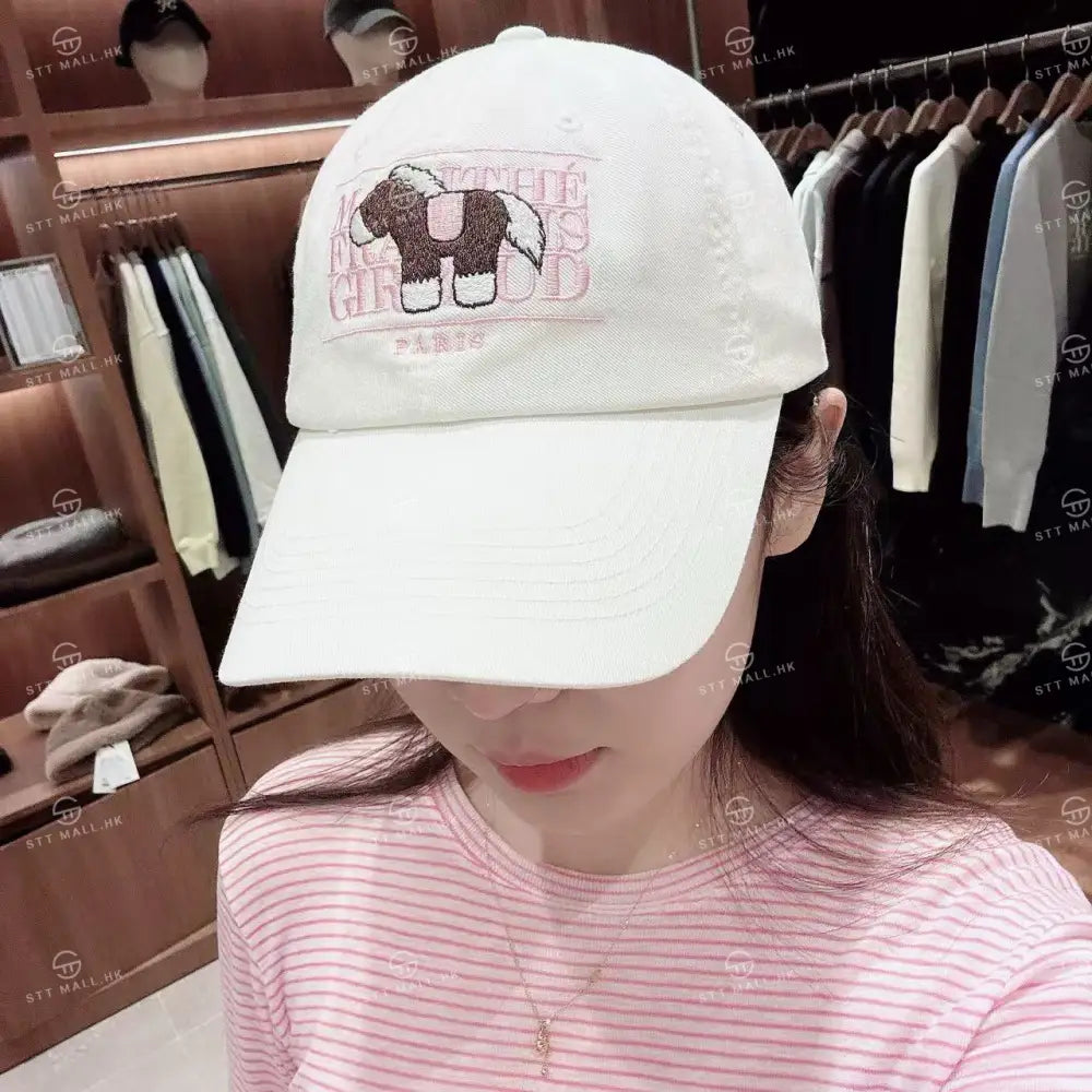 韓國 Marithe Francois Girbaud Pony Classic Logo Covered Cap【MD002】 一般商品