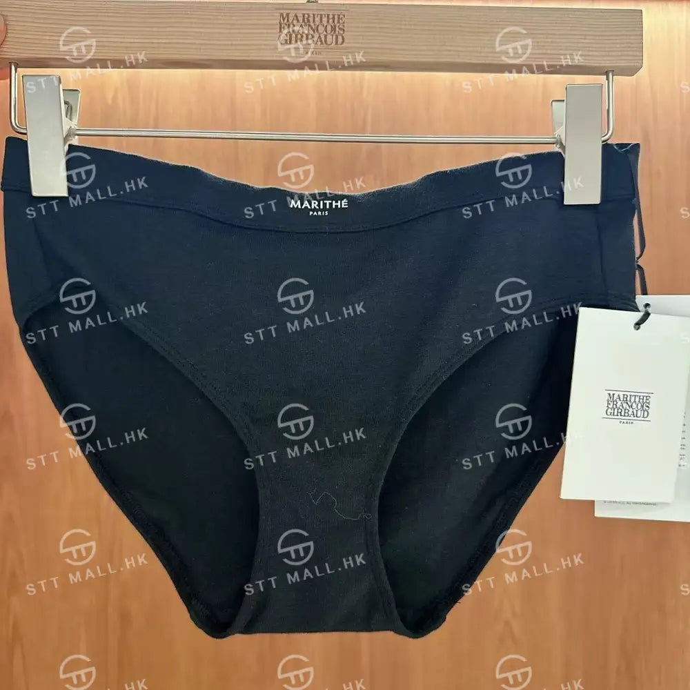 韓國 Marithe Francois Girbaud Underwear W Basic Logo Hipster【MD101】 Black / S 一般商品