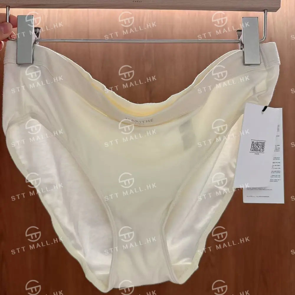 韓國 Marithe Francois Girbaud Underwear W Basic Logo Hipster【MD101】 Ivory / S 一般商品