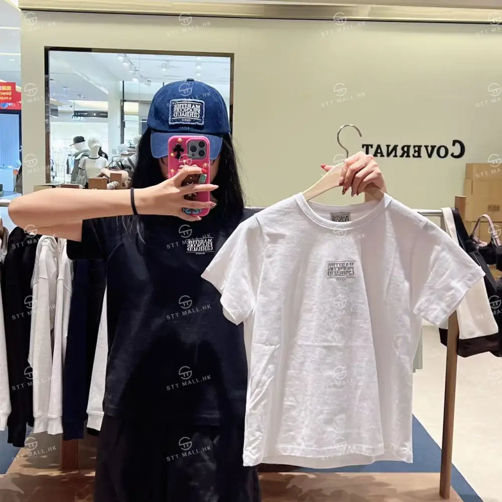 韓國 Marithe Francois Girbaud W Small Classic Logo Tee【MD150】 White / S 一般商品