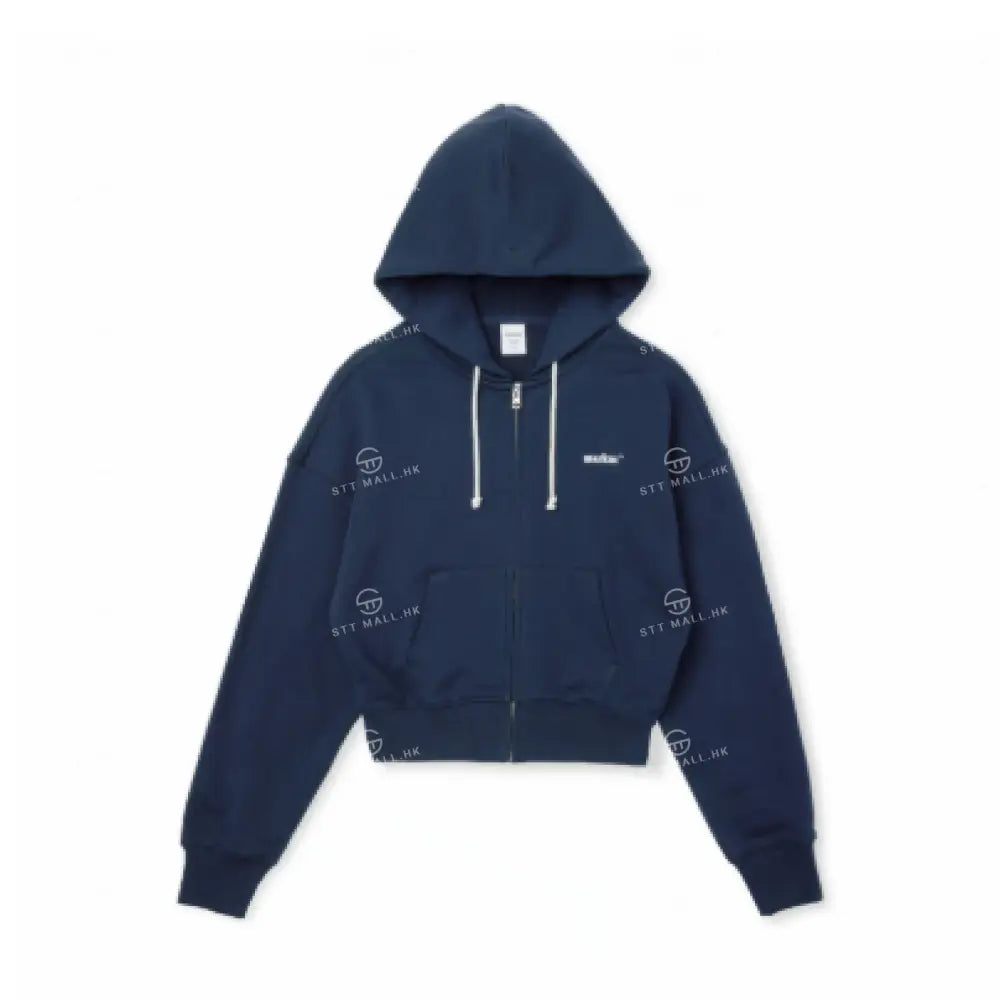 韓國 Markm SMALL LOGO CROP HOOD ZIP UP【MA065】 - STT Mall HK 靚太網購