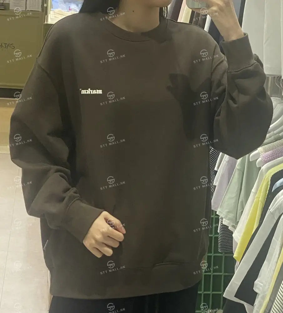 韓國 Markm SWING LOGO SWEATSHIRT【MA040】 - STT Mall HK 靚太網購