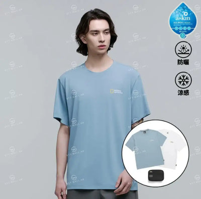 【現貨】韓國 National Geographic Uni-Mace Functional 2 PACK T-shirt【NG480】
