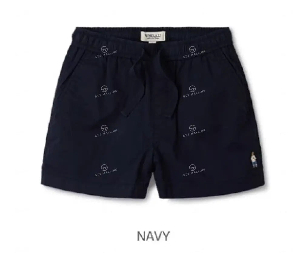 韓國 WhoAU Steve Basic Shorts【WA111】 Navy / S 一般商品