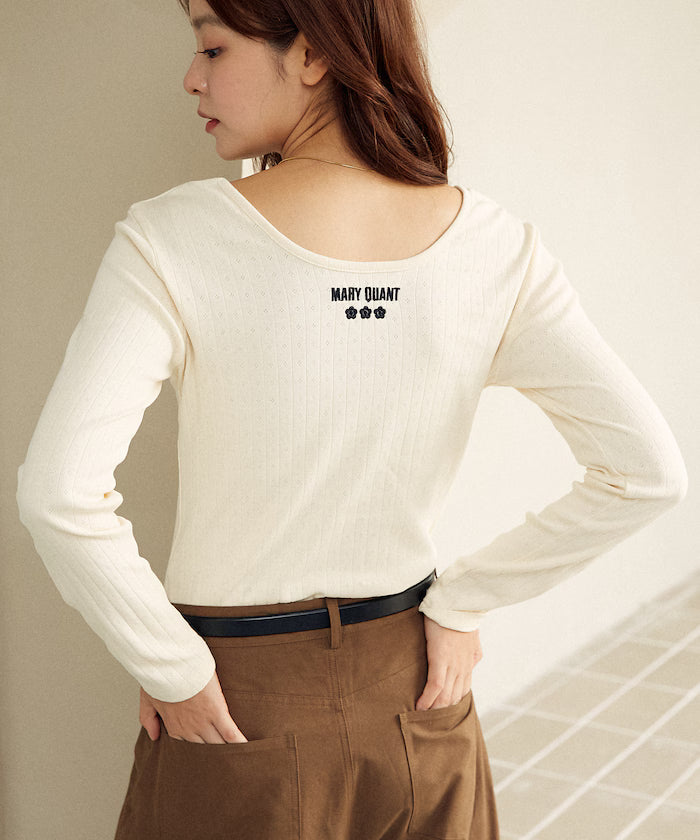 日本直送 Mary Quant 前後兩著長袖 Tee【SJ044】