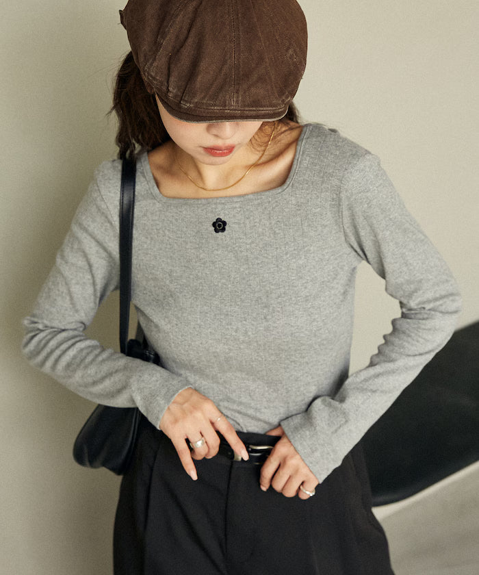 日本直送 Mary Quant 前後兩著長袖 Tee【SJ044】