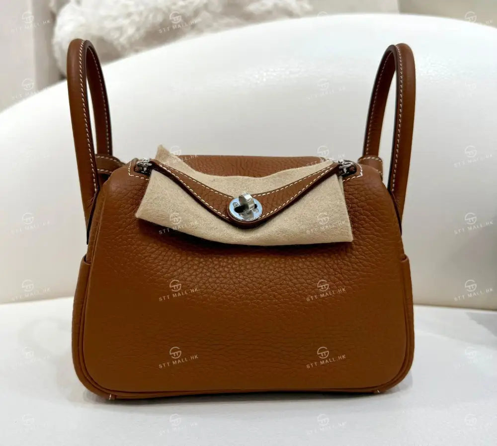 全新Mini Lindy 金棕色銀扣 訂金 $500 總售價 $73980【JS612】 一般商品