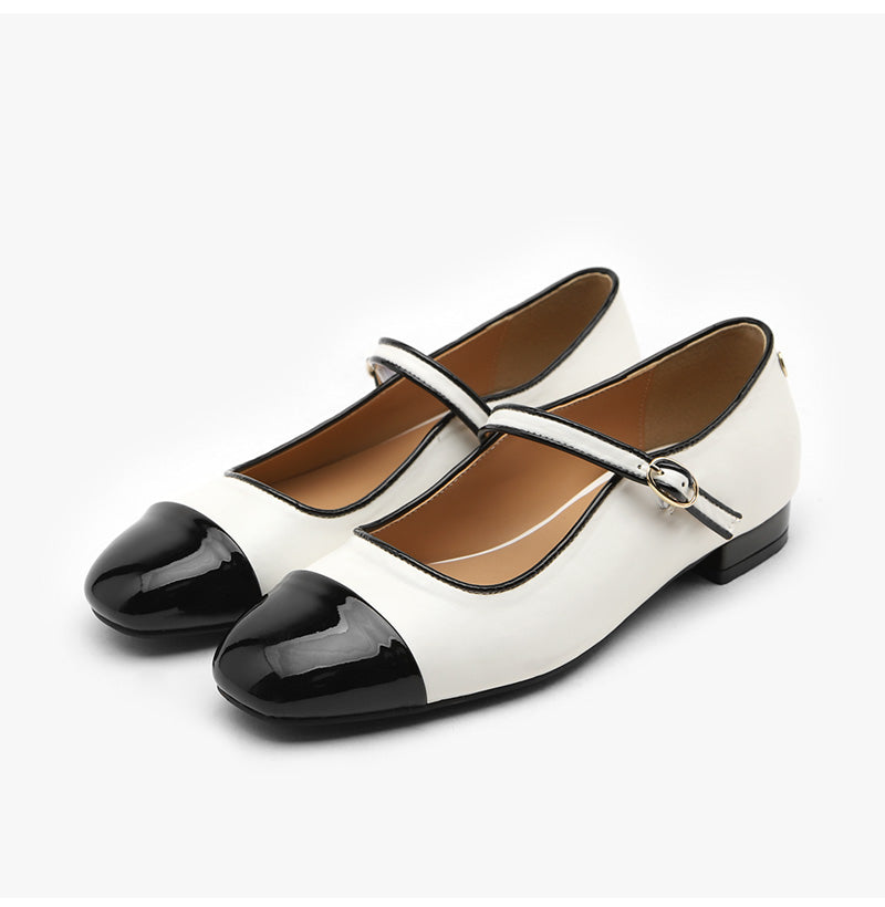 韓國 Sappun Enria Mary Jane Flats (2cm)【AU029】