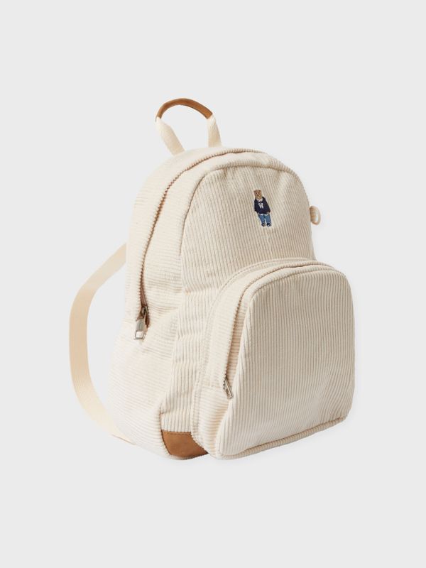 韓國 Who.A.U Corduroy Medium Backpack【WA201】