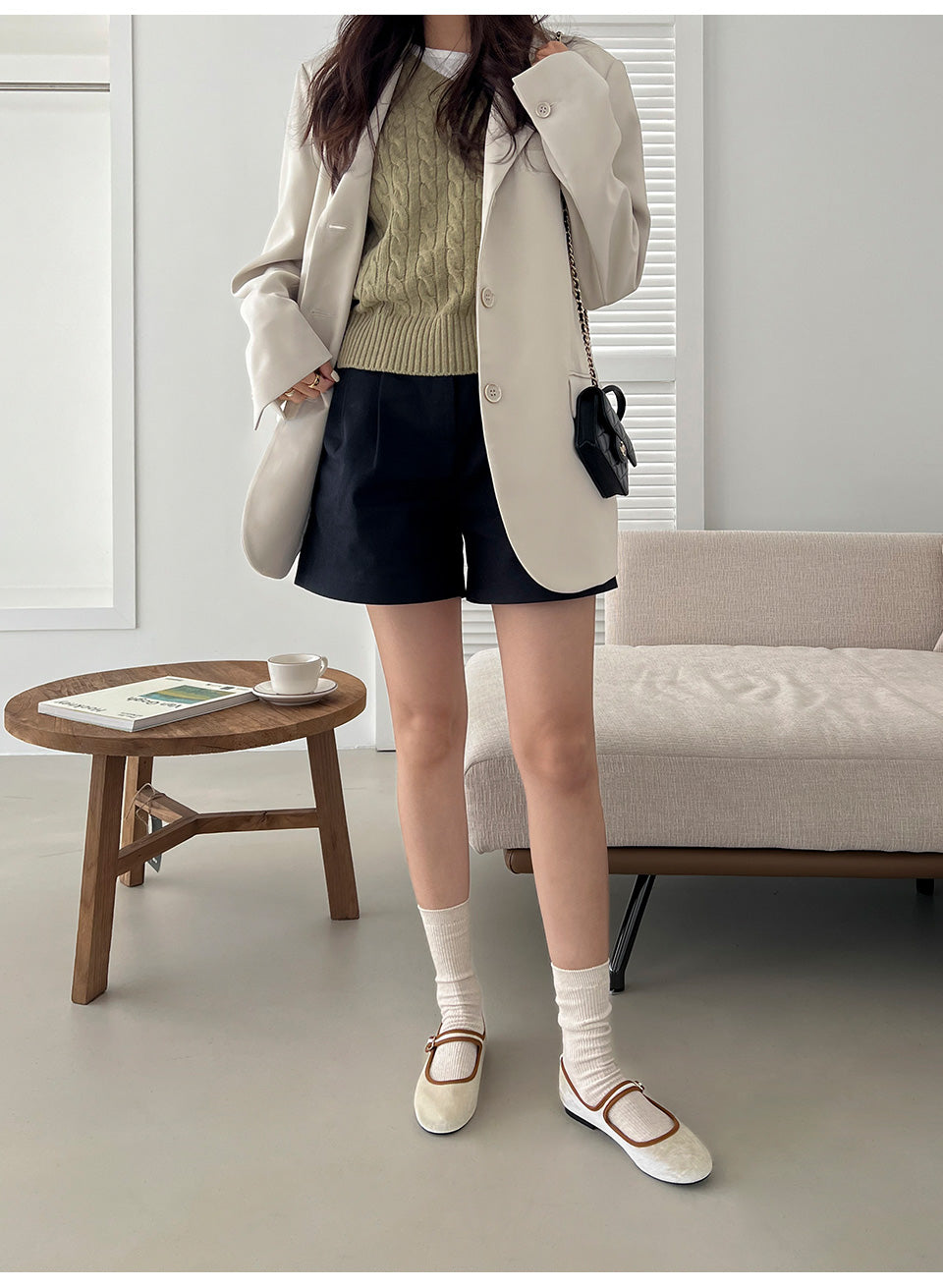 韓國 Sappun Amilla Mary Jane Flats (1cm)【AU020】