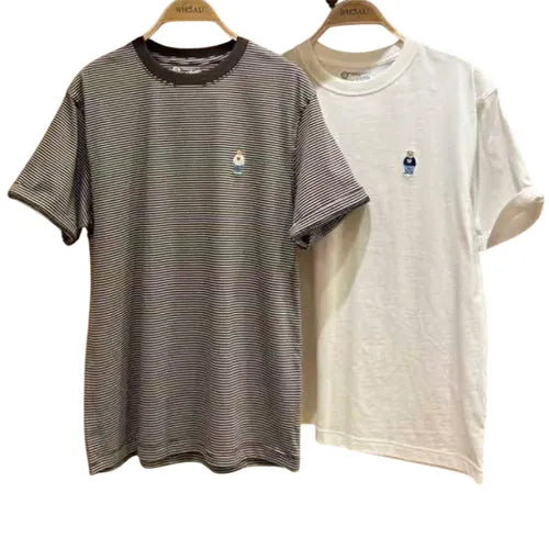 韓國 WhoAU Steve Pin Stripe T-shirt 2PACK【WA259】