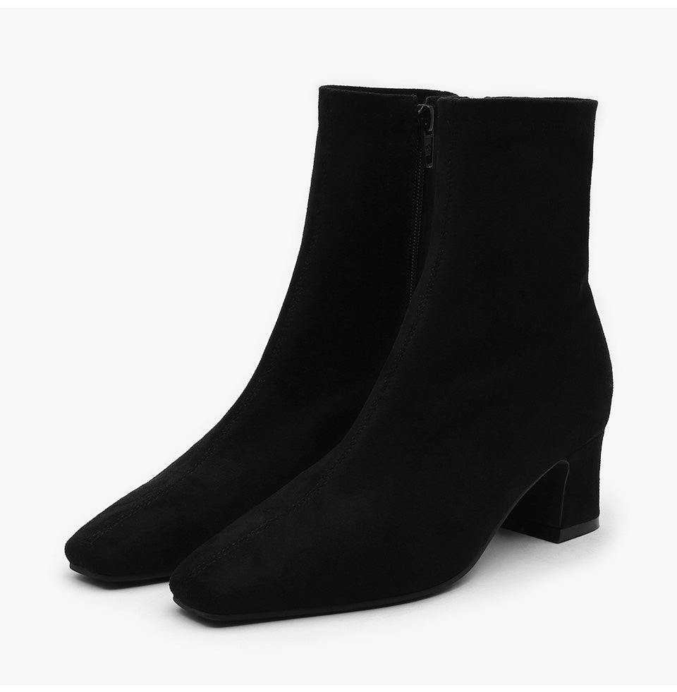 韓國 Sappun Oderin Socks Ankle Boots (5cm)【AU013】