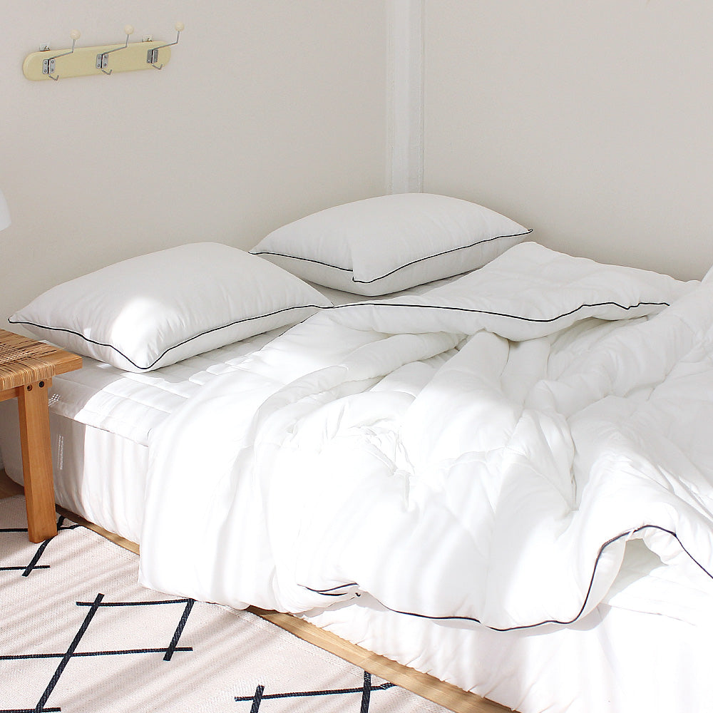 韓國 BB 簡約素色滾邊【SM408】