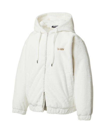 韓國 Nerdy Fur Hoodie Zip-Up【NY070】