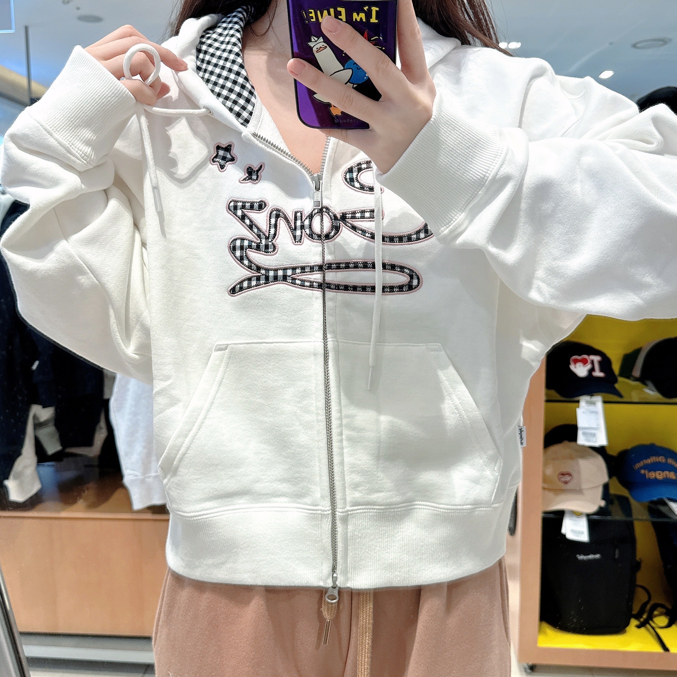 韓國 Mark Gonzales Hooded Zip-Up【MG238】