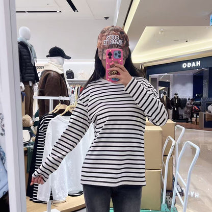 韓國 SPAO Loose Fit Long Sleeve T-Shirt【SP320】