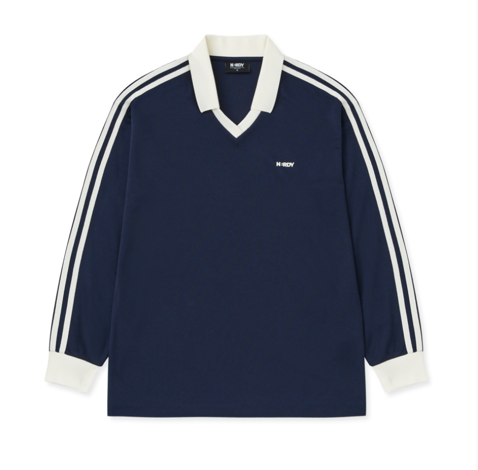 韓國 Nerdy Classic Ny Jersey L/S T-Shirt【NY041】